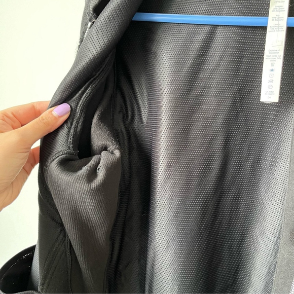 Lululemon Black Stand Out Sherpa Jacket Size 10 - Picture 12 of 14